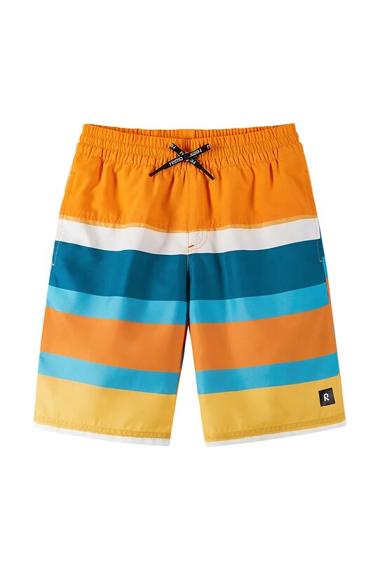 Reima pantaloni scurti de baie copii Papaija Planet friendly portocaliu 5200155B.PPYA