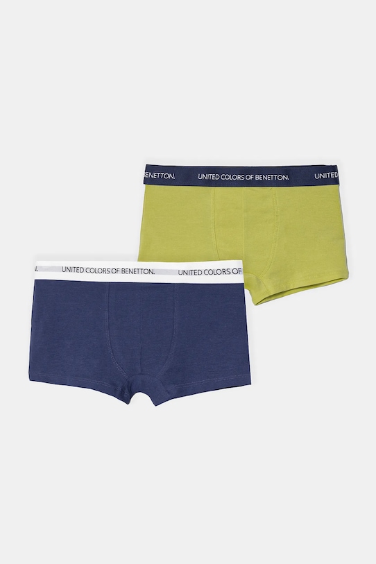 United Colors of Benetton boxeri copii 2-pack boxeri verde 3OP80X230.G.Season.PPYA