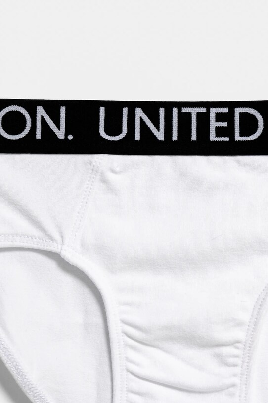 Fiú United Colors of Benetton gyerek bugyi 2 db 3OP80S484.G.Reprop.PPYA fehér