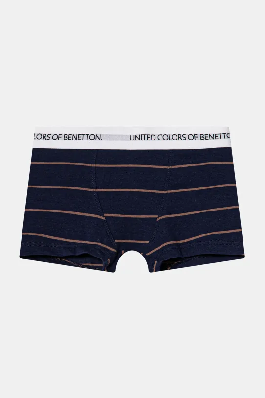 Băieți United Colors of Benetton boxeri copii 2-pack 3PRJ0X01D.G.Seasonal albastru