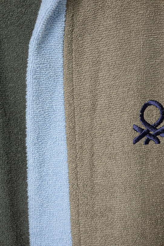 Chłopiec United Colors of Benetton szlafrok bawełniany dziecięcy 6ORD0800M.G.Seasonal zielony