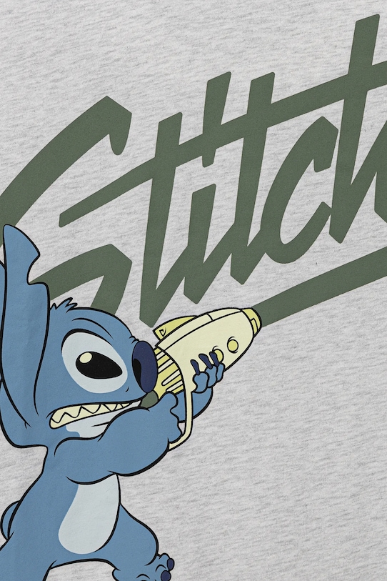 United Colors of Benetton pijama copii gri 3VR50P08G.G.Seasonal