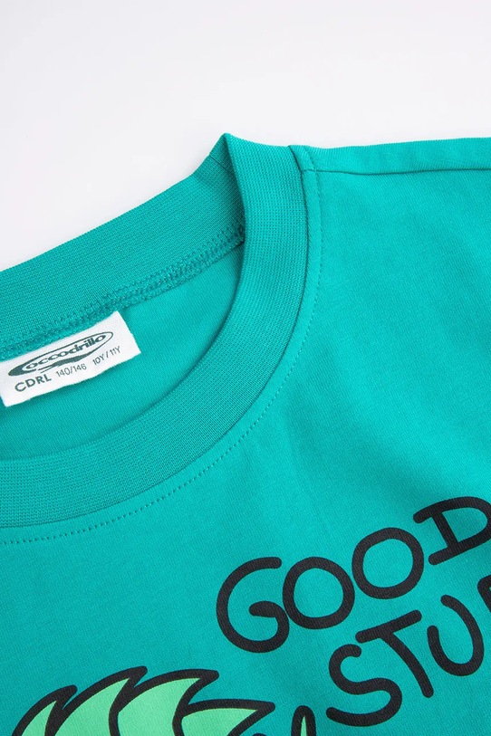 Мальчик Детская хлопковая пижама Coccodrillo WC5448215PJS зелёный