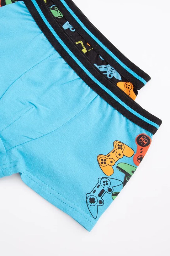 Dječaci Dječje bokserice Coccodrillo 2-pack WC5409509PAN tirkizna