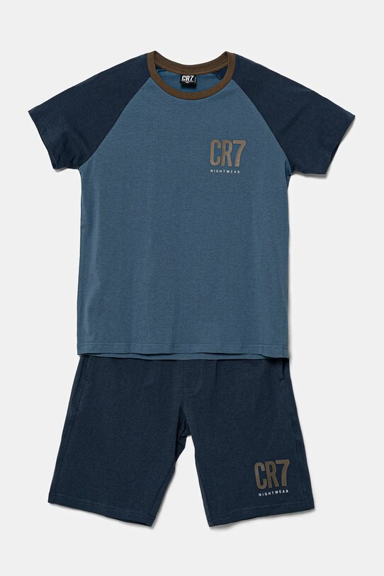 CR7 Cristiano Ronaldo pijamale de bumbac pentru copii set albastru 8770.41.753