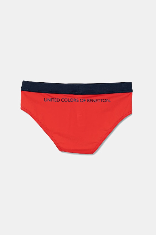 United Colors of Benetton costum de baie copii 3L030S02K.G.Seasonal rosu SS25