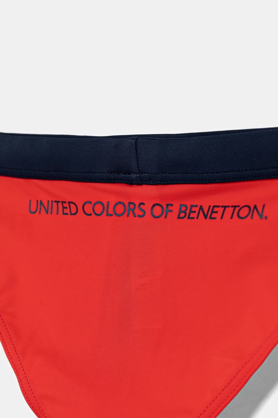 Băieți United Colors of Benetton costum de baie copii 3L030S02K.G.Seasonal rosu