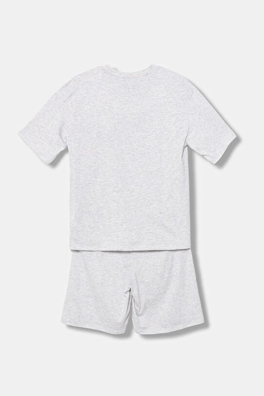 Παιδικές βαμβακερές πιτζάμες United Colors of Benetton 30960P08T.G.Seasonal γκρί SS25