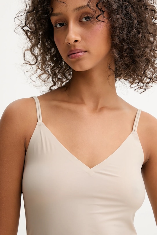 Îmbrăcăminte Patrizia Pepe top pijama CI0074.A3EP bej