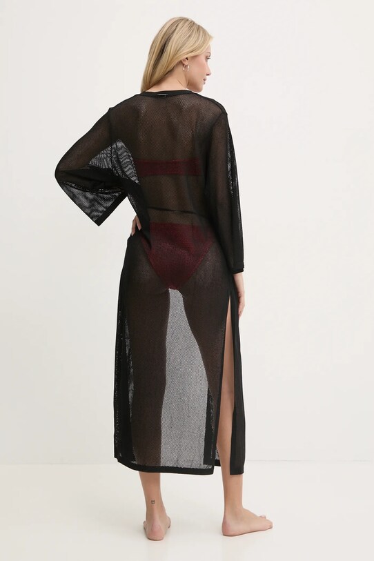 Îmbrăcăminte Calvin Klein cămașă de plajă KW0KW02743 negru