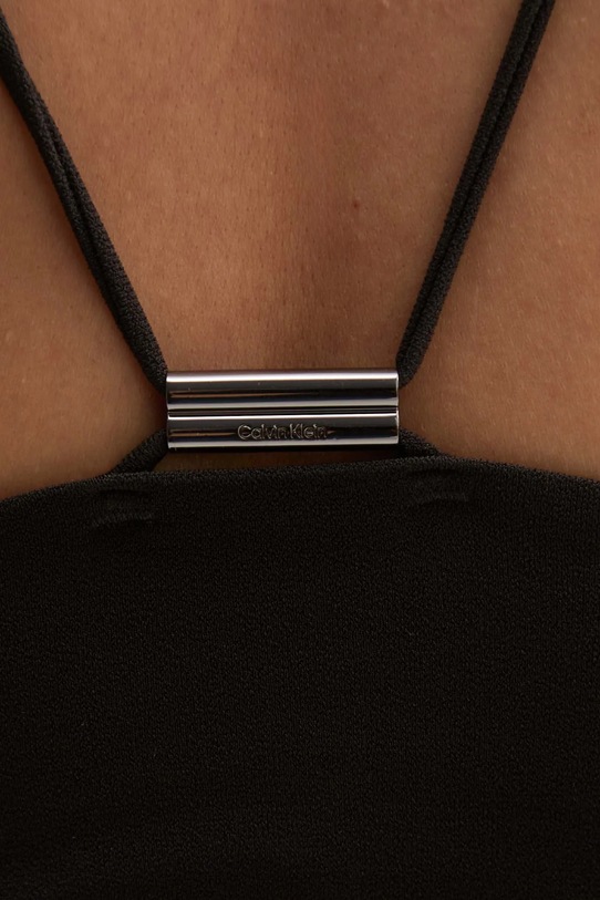 Calvin Klein jednoczęściowy strój kąpielowy czarny KW0KW02741