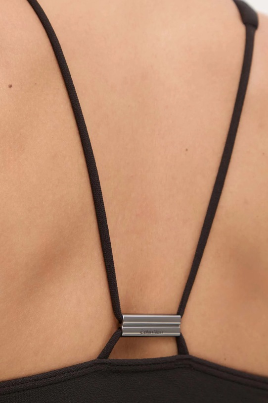 Plavková podprsenka Calvin Klein čierna KW0KW02736