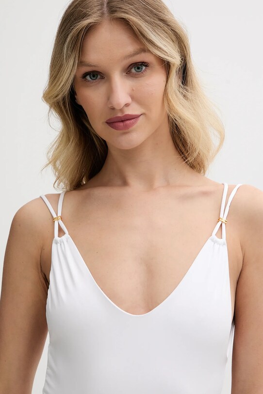 Одяг Суцільний купальник Elisabetta Franchi CS69B51E2 білий