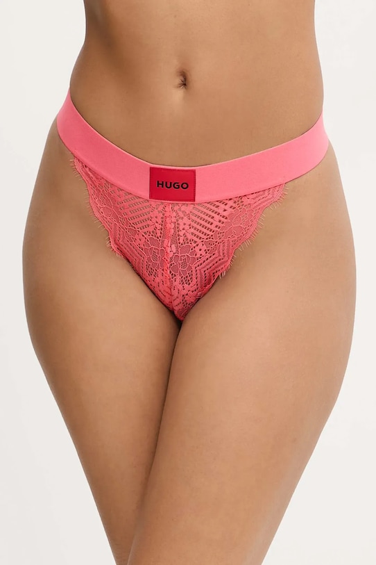 Tanga HUGO STRING RL LACE tanga oranžová 50535036