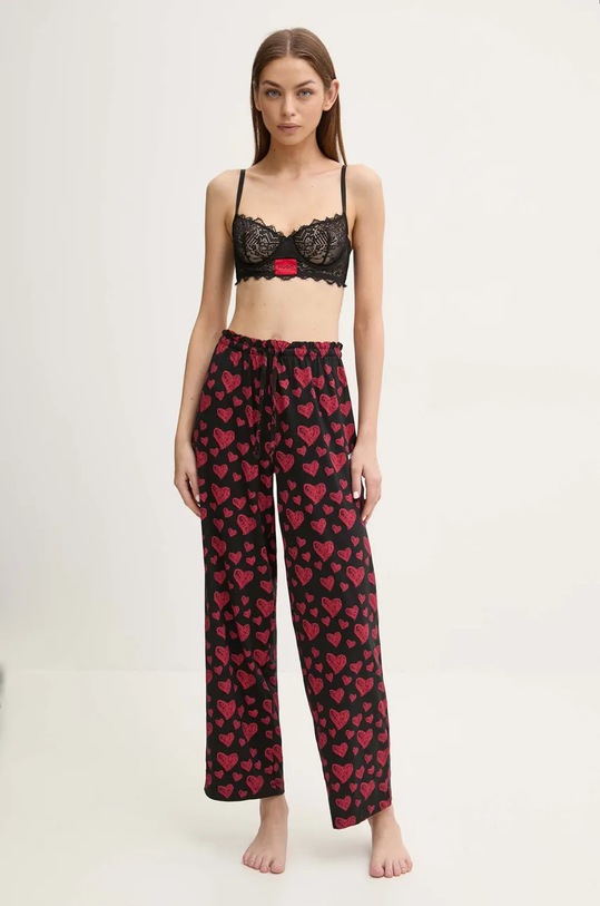 Бюстгальтер HUGO 50535061 чорний SS25