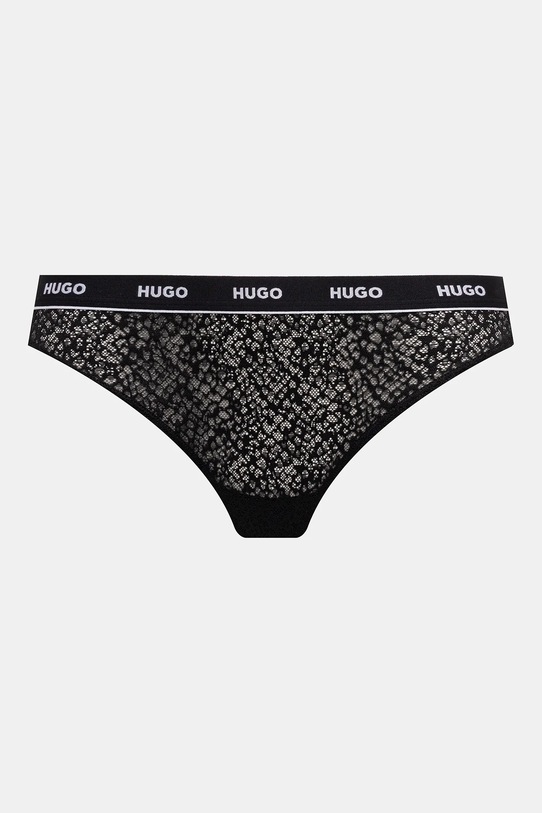 HUGO stringi 3-pack czarny 50535265