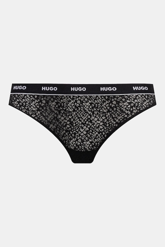 HUGO stringi 3-pack czarny 50535265