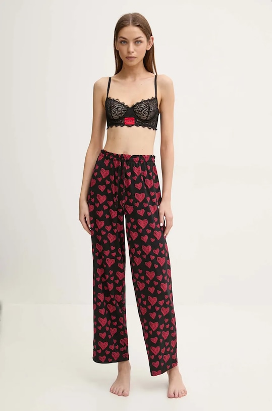 HUGO pantaloni de pijama 50534299 negru SS25