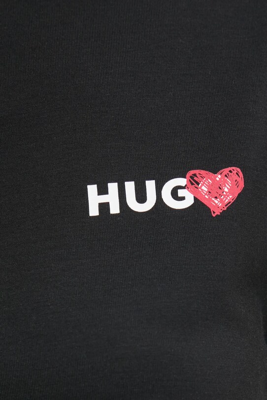 Футболка лаунж HUGO чорний 50534300