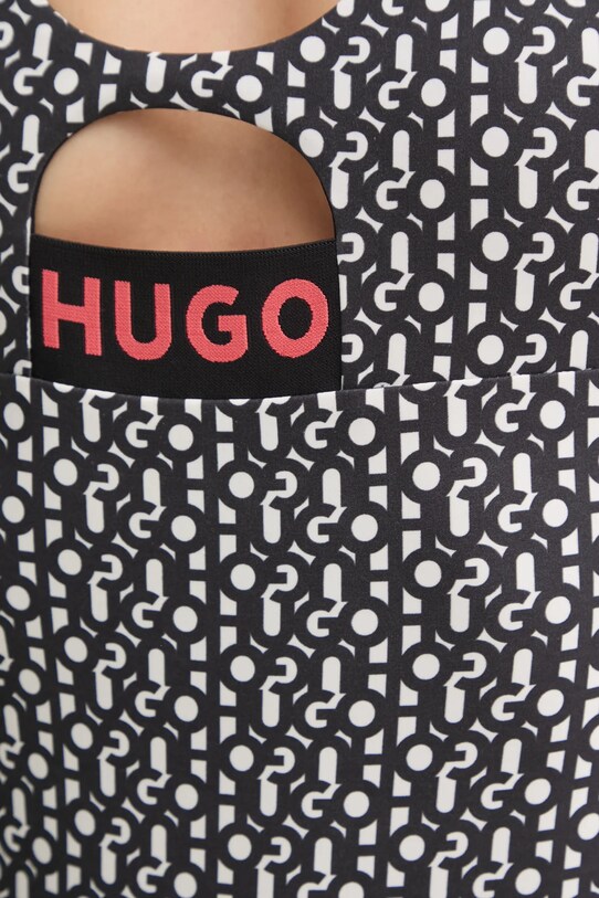 Суцільний купальник HUGO 50534966 чорний