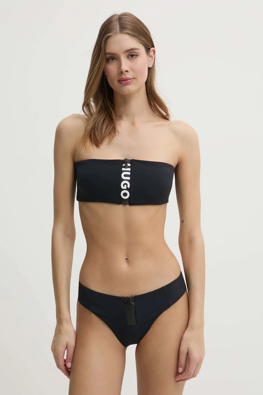Kupaći grudnjak HUGO 50535029 crna SS25
