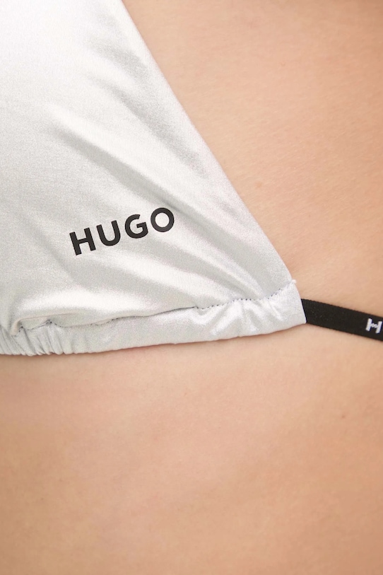 Купальный бюстгальтер HUGO серый 50535242