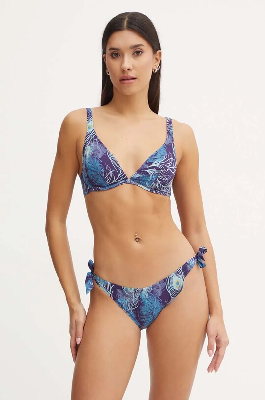 Îmbrăcăminte Vilebrequin sutien de baie FAITHFUL FTFAH160 violet