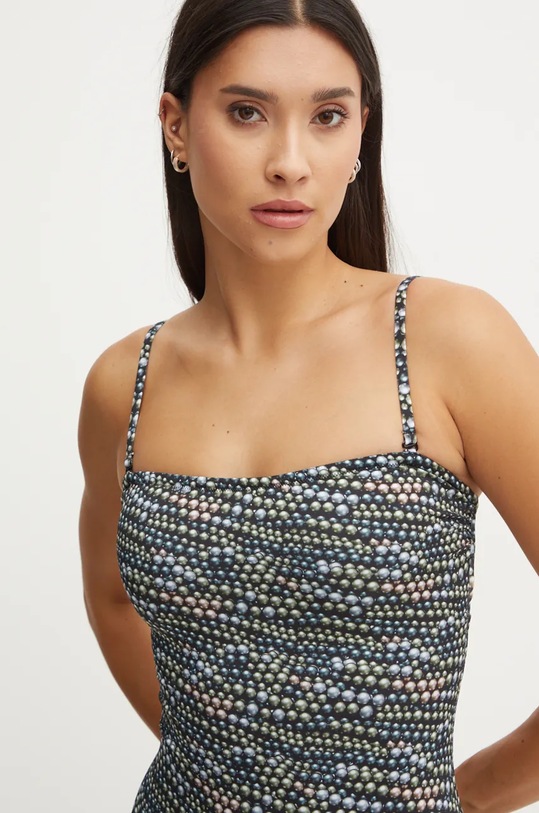 Odzież Vilebrequin jednoczęściowy strój kąpielowy FACETTE FTEBH113 czarny