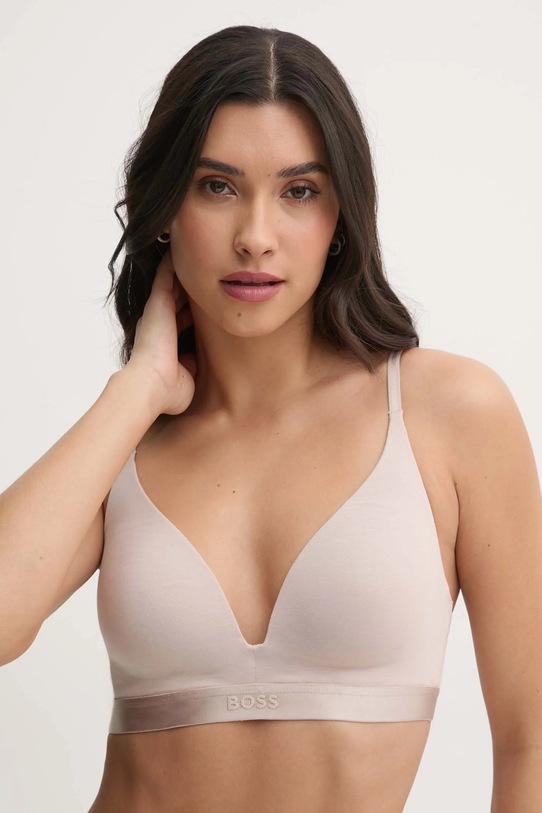 BOSS biustonosz TRIANGLE PADDED BEA beżowy 50535250