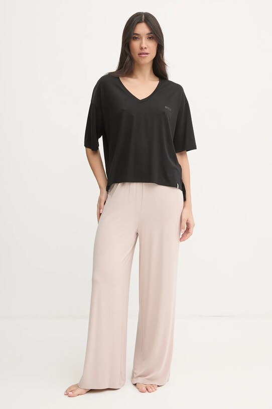 BOSS pantaloni de pijama 50535703 bej SS25