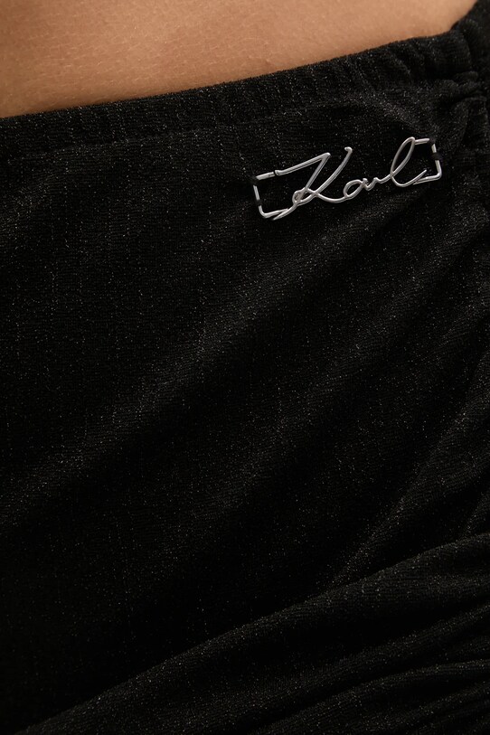 Пляжна спідниця Karl Lagerfeld чорний A1W46026