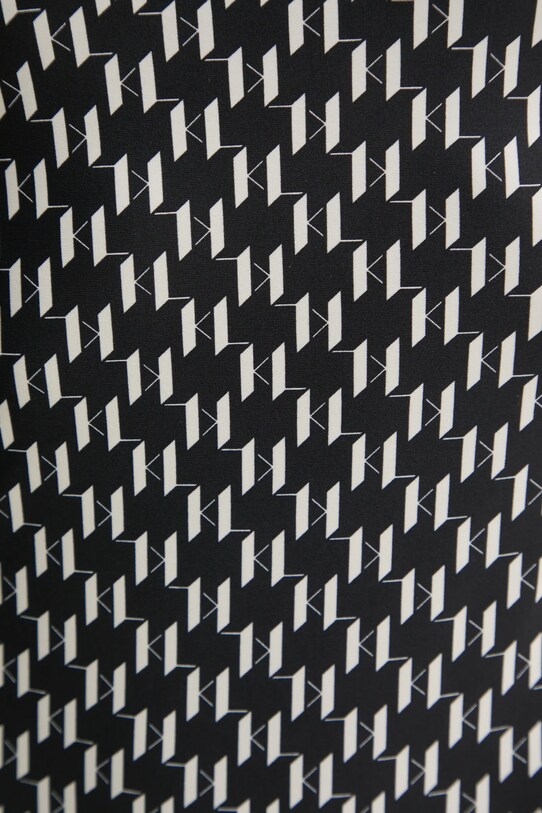 Karl Lagerfeld costum de baie dintr-o bucată negru A1W46043