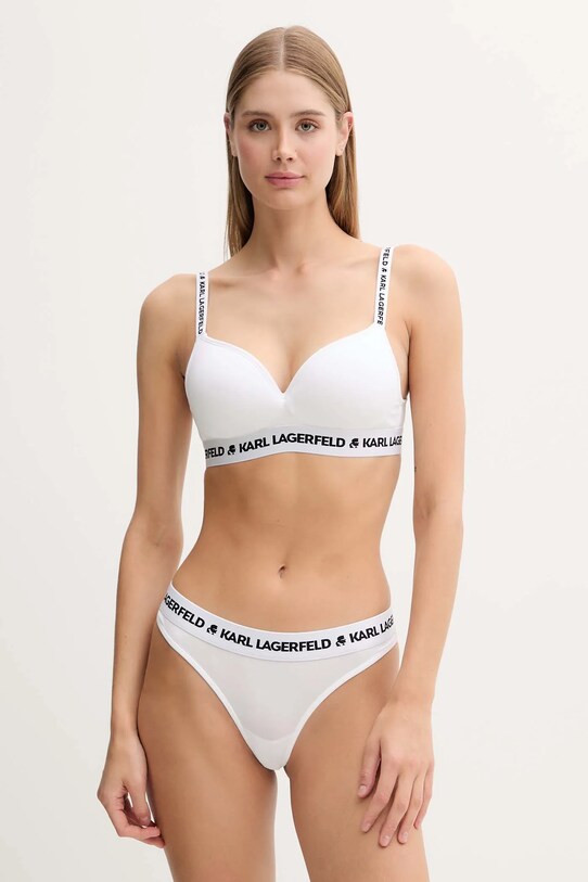 Бюстгальтер Karl Lagerfeld LOGO PADDED A1W47012 белый AA00