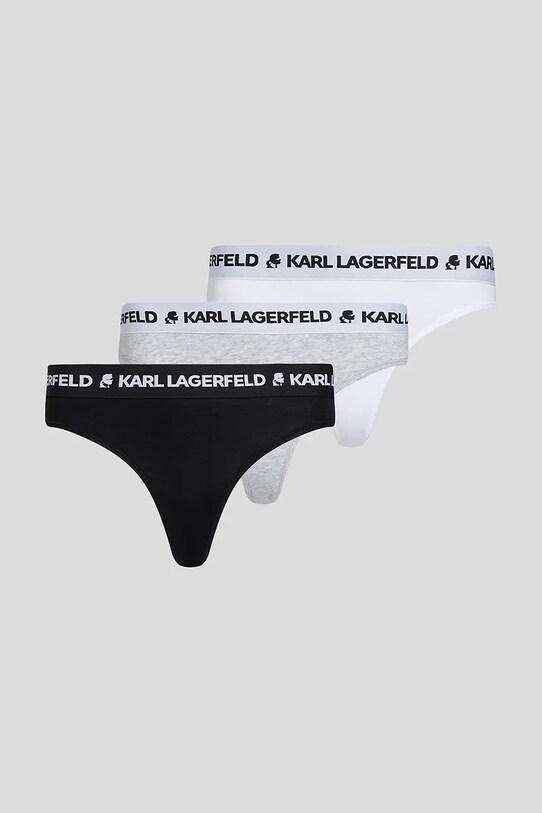 Стринги Karl Lagerfeld 3 шт хлопок мультиколор A1W47149