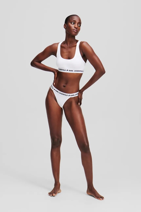 Karl Lagerfeld brazyliany 3-pack LOGO BRAZILIAN A1W47150 szary