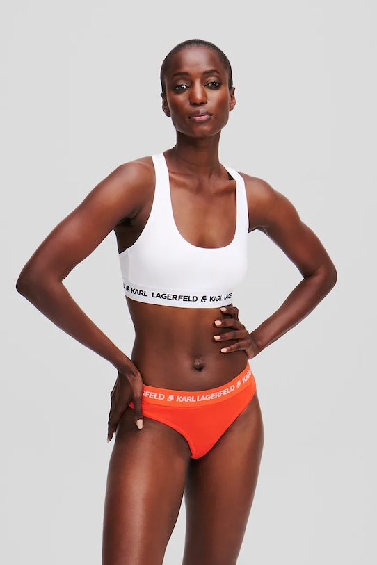 Karl Lagerfeld tanga 3-pack LOGO THONG A1W47158 rosu SS25