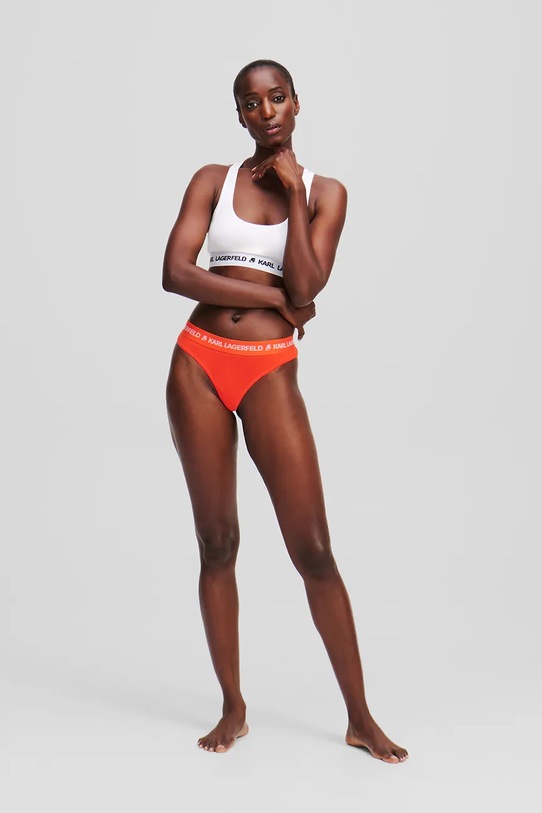 Karl Lagerfeld tanga 3-pack LOGO THONG A1W47158 rosu