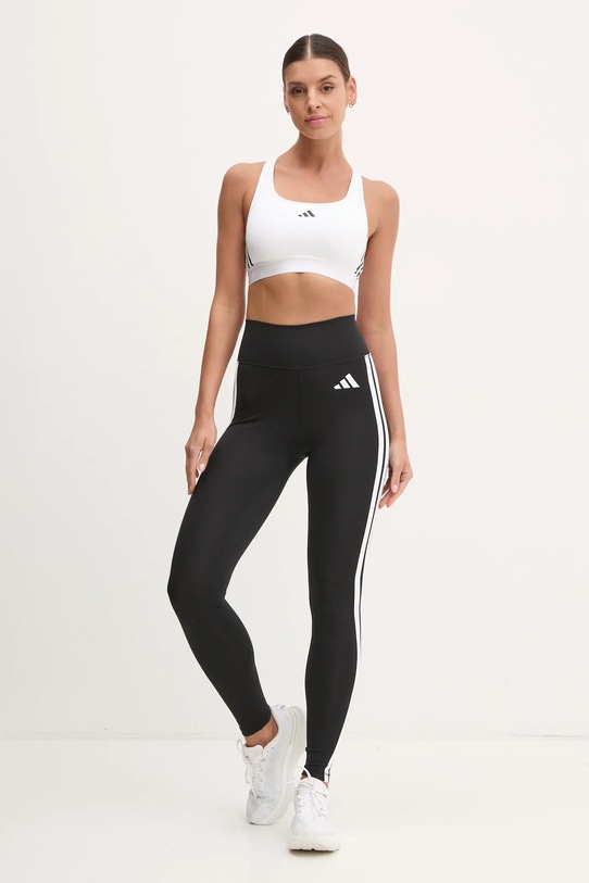 adidas Performance reggiseno sportivo Powerreact Hyperglam IX9253 bianco SS25