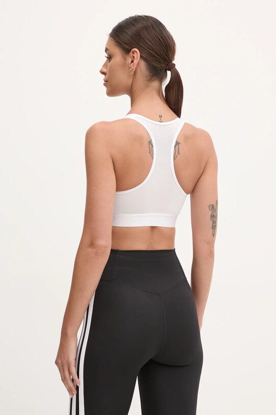 Îmbrăcăminte adidas Performance sutien sport Powerreact Hyperglam IX9253 alb