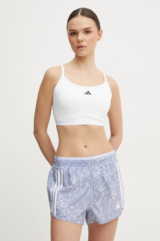 adidas Performance biustonosz sportowy Aeroreact beżowy JG1403