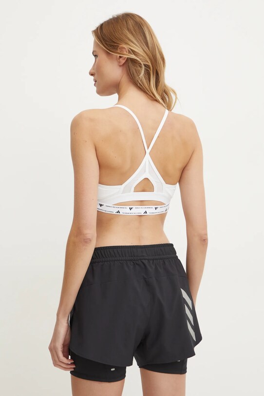 Одяг Спортивний бюстгальтер adidas Performance Aeroreact JG1402 бежевий