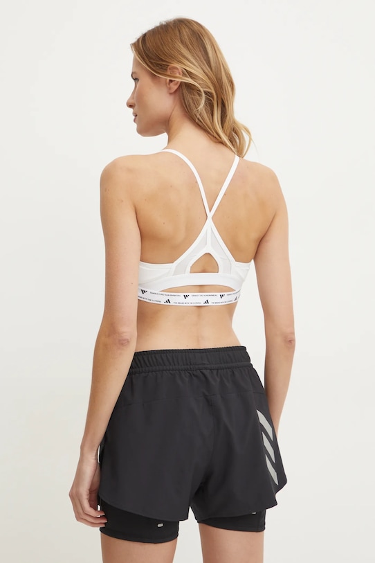 Oblečení Sportovní podprsenka adidas Performance Aeroreact JG1402 béžová