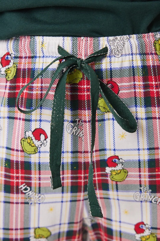 Bavlněné pyžamo women'secret GRINCH zelená 3138653