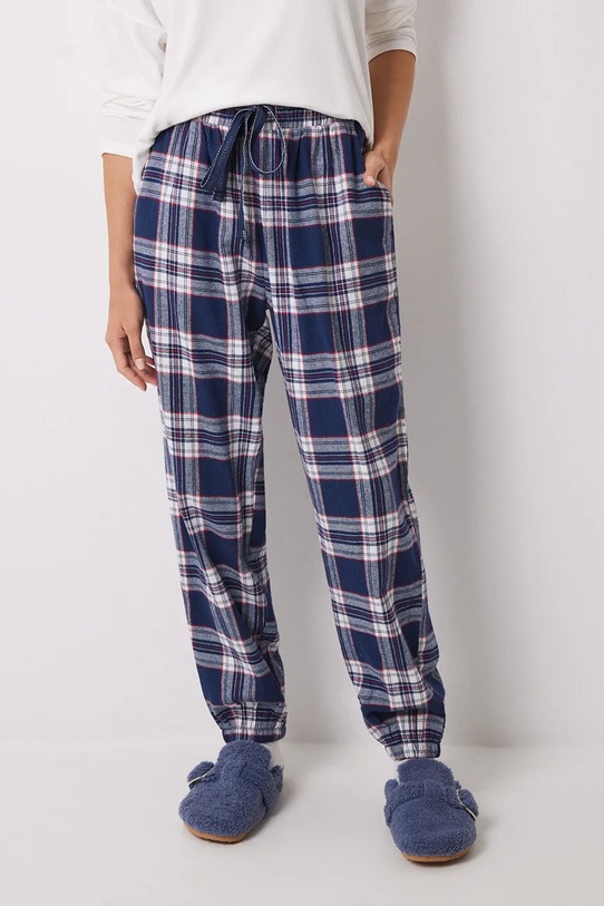 women'secret pantaloni pijama bumbac MIX AND MATCH PERFECT MATCH 3708472 albastru SS25