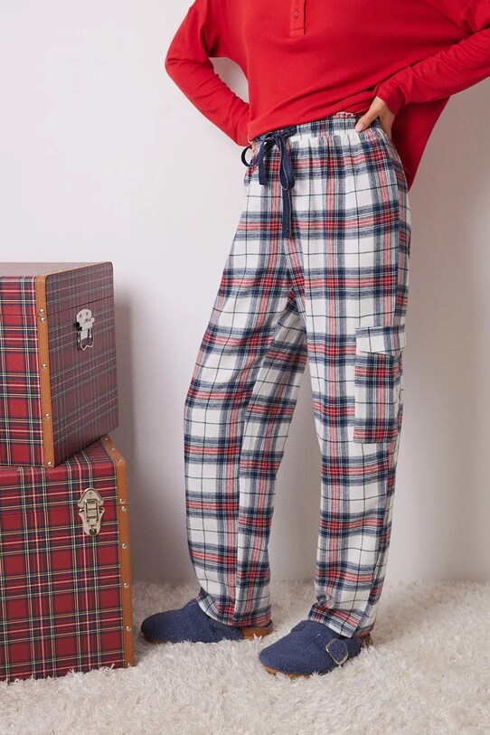 Хлопковые пижамные брюки women'secret MIX AND MATCH PERFECT MATCH 3708471 мультиколор SS25