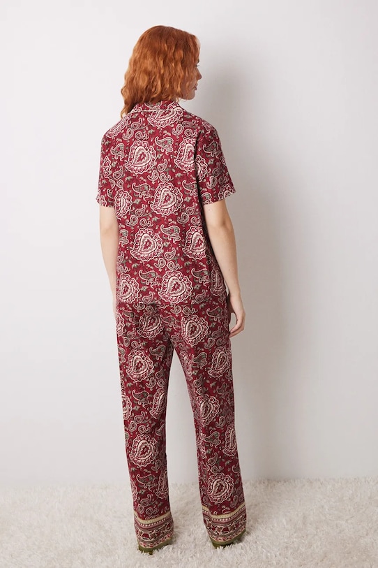 women'secret pijama MIX AND MATCH LOVE ACTUALLY 4858814 rosu