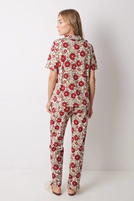 Одяг Бавовняна піжама women'secret MIX AND MATCH LOVE ACTUALLY 4858812 червоний