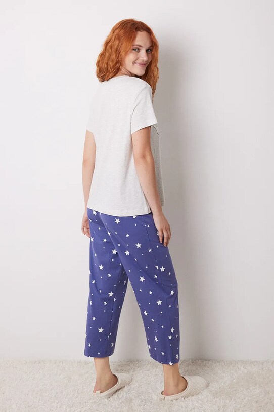 women'secret pijamale de bumbac MICKEY 3138621 gri