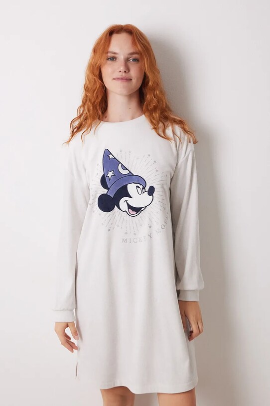 women'secret camasa de noapte MICKEY camasa de noapte gri 4448053