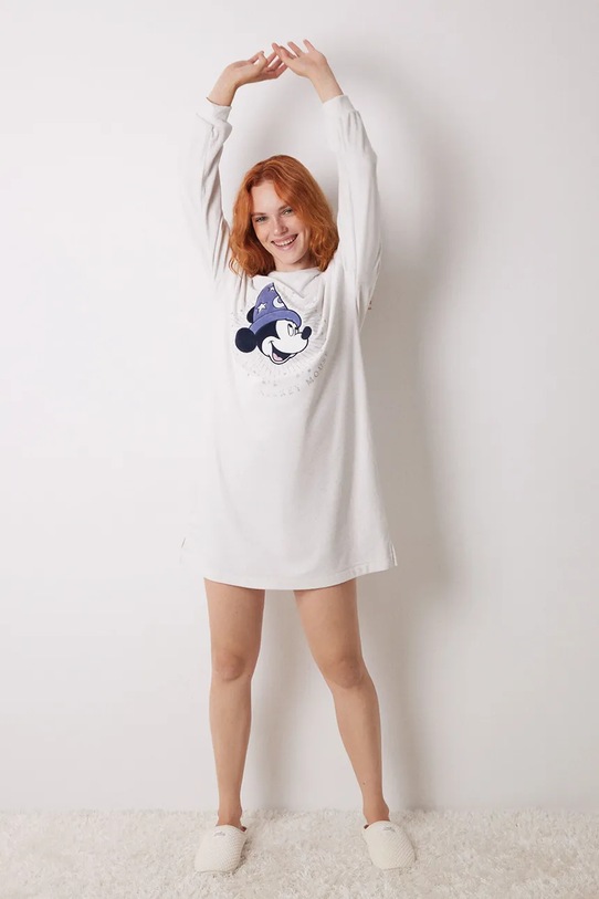 women'secret camasa de noapte MICKEY gri 4448053